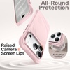 image:imageJETech Magnetic Silicone Case for iPhone 18 Pro17 Pro Light PinkLight Pink