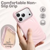 image:imageJETech Magnetic Silicone Case for iPhone 18 Pro17 Pro Light PinkLight Pink