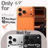 image:imageJETech Magnetic Silicone Case for iPhone 18 Pro17 Pro Light PinkOrange