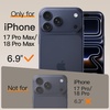 image:imageJETech Ultra Slim Aramid Fiber Case for iPhone 18 Pro17 Pro Dark CherryDark Blue