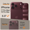 image:imageJETech Ultra Slim Aramid Fiber Case for iPhone 18 Pro17 Pro Dark CherryDark Cherry