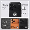 image:imageJETech Vegan Leather Magnetic Case for iPhone 18 Pro BlackBlack