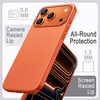 image:imageJETech Vegan Leather Magnetic Case for iPhone 18 Pro BlackCosmic Orange