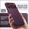 image:imageJETech Vegan Leather Magnetic Case for iPhone 18 Pro BlackDark Cherry