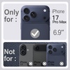 image:imageJETech Vegan Leather Magnetic Case for iPhone 18 Pro BlackDeep Blue