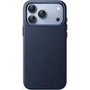 image:imageJETech Vegan Leather Magnetic Case for iPhone 18 Pro BlackDeep Blue