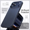 image:imageJETech Vegan Leather Magnetic Case for iPhone 18 Pro BlackDeep Blue