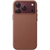image:imageJETech Vegan Leather Magnetic Case for iPhone 18 Pro BlackDeep Brown
