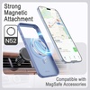 image:imageJETech Vegan Leather Magnetic Case for iPhone 18 Pro BlackGlacier