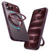 image:imageJETech 360 Rotatable Ring Stand Case for iPhone 18 Pro Max ClearDark Cherry