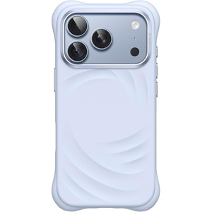 image:imageJETech Magnetic Silicone Case for iPhone 18 Pro17 Pro Light PinkGlacier