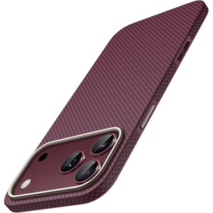 image:imageJETech Ultra Slim Aramid Fiber Case for iPhone 18 Pro17 Pro Dark CherryDark Cherry