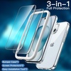 image:imageJETech 3 in 1 Case for iPhone 15 AntiYellowing ClearClear