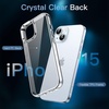 image:imageJETech 3 in 1 Case for iPhone 15 AntiYellowing ClearClear