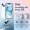 image:imageJETech Magnetic Glitter Case for iPhone 15 BlueBlue