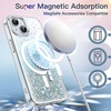 image:imageJETech Magnetic Glitter Case for iPhone 15 BlueBlue