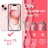 image:imageJETech Wavy Case for iPhone 15 PinkPink