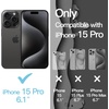 image:imageJETech Wavy Case for iPhone 15 Pro Black TitaniumBlack Titanium