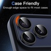 image:imageJETech Camera Lens Protector for iPhone 17 Pro17 Pro Max Orange 1 SetBlack
