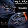 image:imageJETech Camera Lens Protector for iPhone 17 Pro17 Pro Max Orange 1 SetDeep Blue