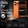 image:imageJETech Magnetic Case for iPhone 17 Pro Max BlackOrange