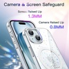 image:imageJETech Magnetic Glitter Case for iPhone 17 Pro Max ClearClear