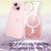 image:imageJETech Magnetic Glitter Case for iPhone 17 Pro Max ClearPink