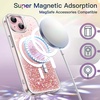 image:imageJETech Magnetic Glitter Case for iPhone 17 Pro Max ClearPink
