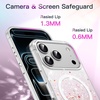 image:imageJETech Magnetic Glitter Case for iPhone 17 Pro Max ClearPink