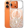 image:imageJETech Magnetic Glitter Case for iPhone 17 Pro Max ClearOrange