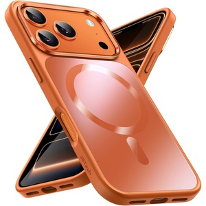 image:imageJETech Magnetic Case for iPhone 17 Pro Max BlackOrange