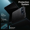 image:imageJETech Vegan Leather Case for iPhone Duo with Hinge Protection WhiteBlack