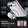 image:imageJETech Vegan Leather Case for iPhone Duo with Hinge Protection WhiteWhite