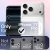 image:imageJETech Magnetic Glitter Case for iPhone 17 Pro ClearClear